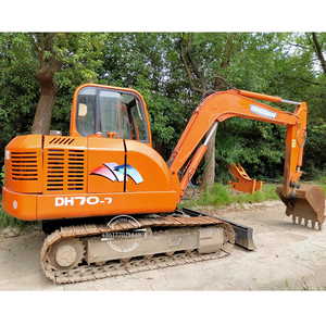 Used DOOSAN DH70 70-7 DH60 Mini Crawler <b>Excavator</b> Doosan Dh55 DH60-7 DH80 <b>Excavator</b> Doosan DH55 Made in South Korea - Product Image 1