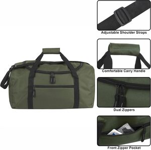 <span class=keywords><strong>Sac</strong></span> <span class=keywords><strong>de</strong></span> sport à bandoulière <span class=keywords><strong>de</strong></span> <span class=keywords><strong>40</strong></span> <span class=keywords><strong>litres</strong></span>, 20 pouces, pour le <span class=keywords><strong>voyage</strong></span>, le week-end et la nuit - Product Image 5