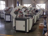 Machine de découpe de profilés aluminium PARKER Any Angle 550mm, automatique, pour la fabrication de fenêtres et portes, à tête unique, moteur PLC, 3kW, 220V