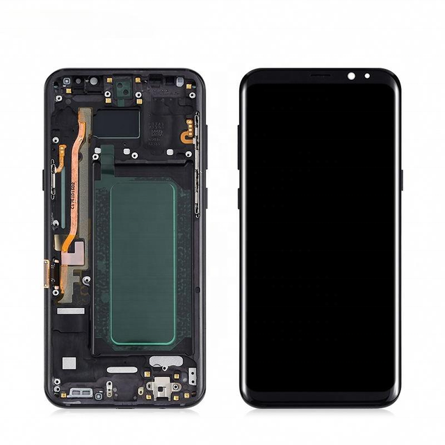 Mobile Phone LCD for Samsung Galaxy S8 Plus S8+ G955 LCD Touch Display with Frame Assembly Screen Replacement for Samsung S8+