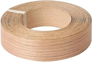 <span class=keywords><strong>Bande</strong></span> de chantournage personnalisée en placage naturel Noyer noir Chêne blanc recouvert de <span class=keywords><strong>cuir</strong></span> 0,5 mm 0,6 mm pour bordure de bois - Product Image 5