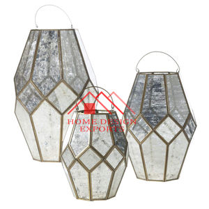 Lanterne à bougie marocaine en laiton et verre Antique décor Ramadan pour jardin meilleur décor lanterne à bougie en verre Antique marocaine - Product Image 5