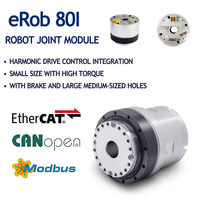 Moteur servo DC 400W 48V avec réducteur harmonique, module articulé pour bras robotique, étanche, rapport 50:1, arbre creux