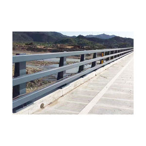Barandilla Anticolisión de Acero al Carbono Duradera para Puentes, de Fabricación China, para Uso en Carreteras y Pasos Elevados - Product Image 3