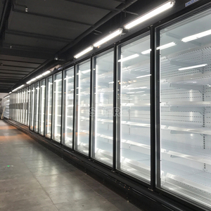 Congelador vertical de exhibición con puerta de vidrio para supermercado, refrigerador y congelador con puerta de vidrio, serie DDW, congelador con puerta de vidrio D - Product Image 6