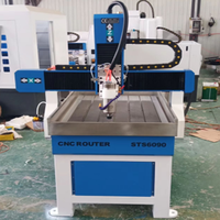 Mini routeur de gravure CNC STS6090, équipement de découpe et de fraisage du bois 6090