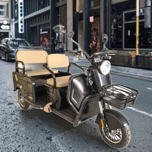 Motocicleta Eléctrica <span class=keywords><strong>de</strong></span> 3 Ruedas y 60V con Carrocería Abierta |   Capacidad <span class=keywords><strong>de</strong></span> Subida <span class=keywords><strong>de</strong></span> 25 Grados |   Carga Pesada |   Potencia <span class=keywords><strong>de</strong></span> 351-500W |   Velocidad <span class=keywords><strong>de</strong></span> 30-50 km/h |   CEE - Product Image 2