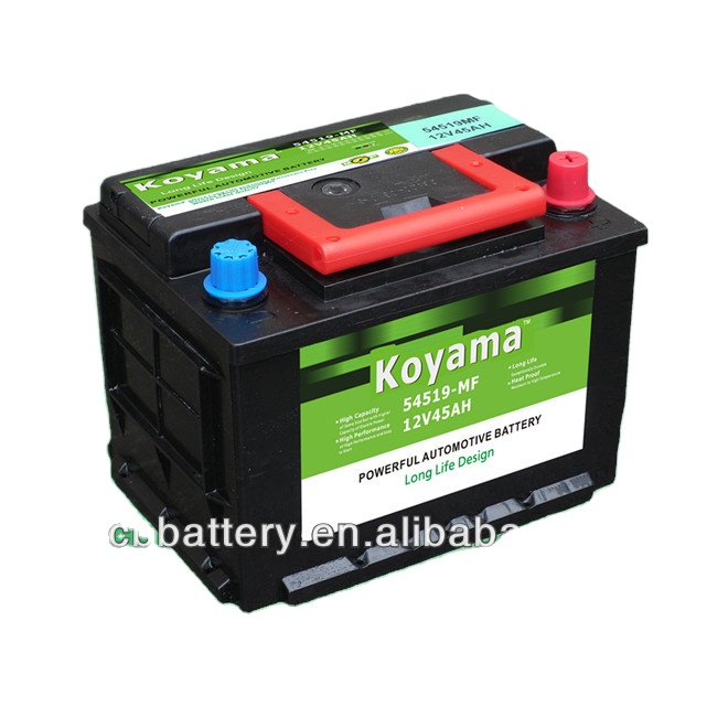 Автомобильная батарея 12 в 45 Ач, размер LB2 от самого старого турецкого Производителя автомобильных батарей