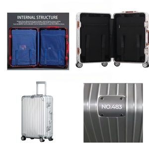 Nuovo Set Valigie da Viaggio 2026 all'Ingrosso per Fabbriche - Trolley Personalizzato in Alluminio con Ruote Girevoli - Product Image 6