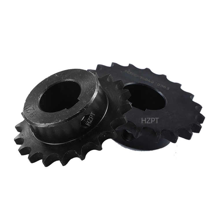 Pignone Catena A Rulli QUARKZMAN - ISO/DIN 06B-1 - Acciaio A3 Temprato - 24 Denti - Foro 20mm