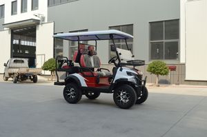 Hoogwaardige Off-Road Elektrische Sightseeing 4-persoons Golfkar Met 72V Krachtige Motor Voor Golfbanen Resortvervoer - Product Image 4