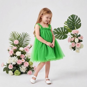 Vestido <span class=keywords><strong>de</strong></span> Tul con Decoración <span class=keywords><strong>de</strong></span> Mariposas 3D para Niñas, Vestido <span class=keywords><strong>de</strong></span> Princesa <span class=keywords><strong>de</strong></span> <span class=keywords><strong>Hadas</strong></span> sin Mangas - Product Image 6