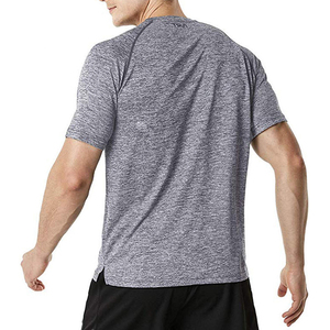 T-shirts de sport pour hommes à séchage rapide et respirants, de haute qualité, coupe ajustée, pour la course à pied et le fitness - Product Image 6