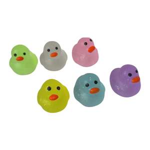 Jouet sensoriel anti-stress en forme de canard en TPR coloré, mignon, doux et moelleux, mini-mochi, cadeau pour enfants de 5 à 7 ans, vente chaude - Product Image 3
