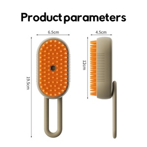 Cepillo Eléctrico de Vapor para Mascotas 3 en 1, Plegable, de Silicona, con Logotipo Personalizado, Novedad, Elimina el Pelo Suelto con un Clic - Product Image 3
