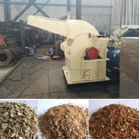 Machine à broyer le bois usagé de 1 à 10 t/h pour broyer le bois en petites particules en poudre