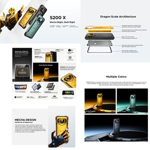 Teléfono Resistente DOOGEE S200X con IA, Batería de 10100 mAh, Pantalla de 6.72 Pulgadas, 12 GB + 512 GB, 5G, NFC, Desbloqueado, Cámara de Visión Nocturna - Product Image 2