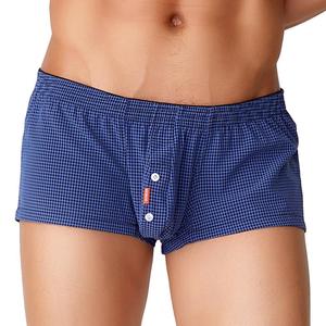 <span class=keywords><strong>Calzoncillos</strong></span> Bóxer a Cuadros para Hombre, Ropa Interior, Pantalones Cortos para Estar en Casa, <span class=keywords><strong>Calzoncillos</strong></span> Tipo <span class=keywords><strong>Arrow</strong></span>, Ropa Interior Masculina Transpirable, Pantalones Cortos para Dormir - Product Image 1