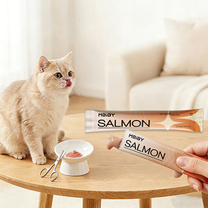 Nourriture humide pour chat riche en protéines, <span class=keywords><strong>Churu</strong></span> pour chat et bâtonnets de nourriture pour chat, friandises pour chat en marque privée OEM pour la vente en gros aux cafés pour chats - Product Image 1