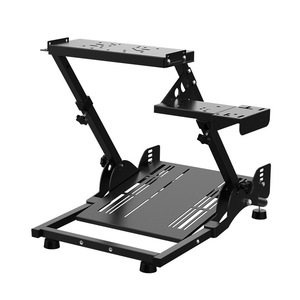 Lai Shida <span class=keywords><strong>A10</strong></span> Slim có thể gập lại Racing chỉ đạo Wheel đứng Joystick & Trò chơi điều khiển mô phỏng gấp đứng cho PC & xe chơi game - Product Image 5