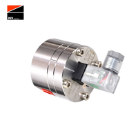 Stainless Steel Micro Oval Gear Flow Meter High Pressure Pulse Output Flowmeter for Glue Water Oil Corrosive Liquid Measuring