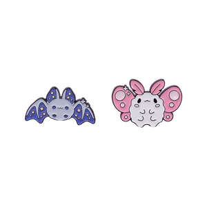 Broche Adorable en Métal en Forme de Papillon ou de Chauve-souris, Accessoire Vestimentaire, Vente en Gros - Product Image 1