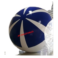 Ballon publicitaire gonflable géant scellé à l'air, Ballon moulu gonflable étanche à l'air sur mesure pour marque