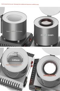 Petit four de fusion à induction en graphite pour l'or, l'argent et le cuivre, kit de four de fusion électrique pour l'or - Product Image 6