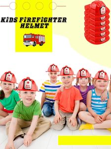 Chapeau de pompier pour enfants 2026 en promotion avec autocollant générique, jouet de scène pour enfants - Product Image 3