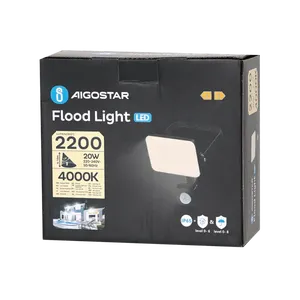 Proiettore LED 20W 2200lm 4000K IP65 per illuminazione esterna, sigillatura e eventi, resistente alle intemperie. - Product Image 3