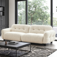 Ensemble de canapé-lit d'angle moderne de luxe, cadre en bois, tissu en velours, rembourrage en éponge sans os, réglable, confortable, salon