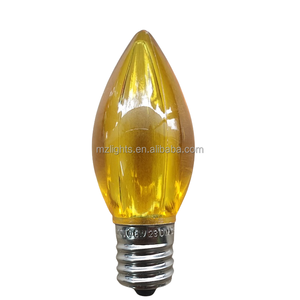 Chất lượng tốt nhất LED SMD trang bị thêm đèn mịn trong suốt màu xanh LED thay thế bóng đèn C9 đèn giáng sinh ánh sáng kỳ nghỉ - Product Image 3