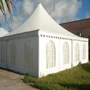 Recepção luxuosa Tenda do dossel do pavilhão da barraca do pagode do partido de casamento de 6x6m 8x8m