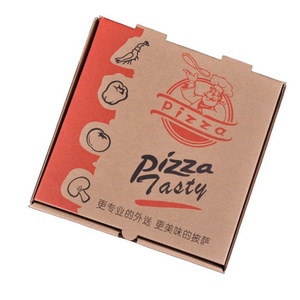 Pizza Box Custom Pizza Box 6 7 8 9 10 11 12 13 16 18 Inch Spot Portable Blank Corrugated Disposable Pizza Box Printing