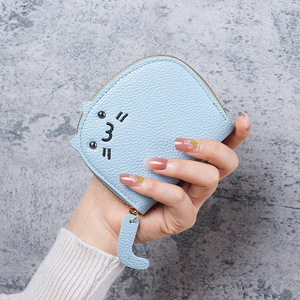 2024 Ke AI กระเป๋าใส่บัตรหลายช่องกระเป๋าเงินผู้หญิงลายการ์ตูนขั้นสูงกระเป๋าใส่เงินผู้หญิงแบบสั้นมีซิปปิดสำหรับคนดังทางอินเทอร์เน็ตใหม่กระเป๋าโพลีเอสเตอร์ - Product Image 1