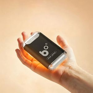 60°C Const Portable Hand 360° Heat Rechargeable Smart Disp Electric <b>Heater</b> 7-Color Rgb Night Light Winter Warmer - Product Image 5