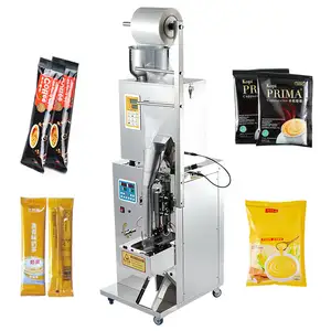 Hot sale Automatic small vertical food packing machine particles nuts powder filling bags sachet packaging machine