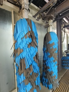 Station de <span class=keywords><strong>lavage</strong></span> de voitures en tunnel de qualité commerciale avec système de brosses rotatives pour stations-service à fort trafic et nettoyage automatique des véhicules - Product Image 3