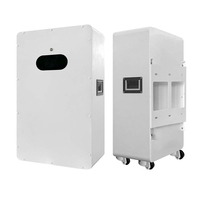 Baterai Surya HELIOS Powerwall 51.2V 200Ah LiFePO4 Peralatan Rumah Tangga Terpasang di Dinding IP65 8000+ Siklus Off-Grid/Hybrid