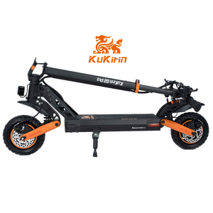 Pour une livraison rapide, trottinette électrique G2 Pro 600W 48V 41-50km/h 9 pouces avec frein à disque double, étanche IP54, version européenne - Product Image 1