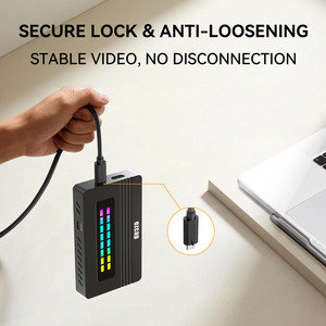 Caja de captura de video 4K60 <span class=keywords><strong>HDMI</strong></span> y <span class=keywords><strong>DP</strong></span> Alt Mode (USB-C) con HDR y VRR para grabación de video, juegos y transmisión en vivo, ezcap388 GameDock Extreme <span class=keywords><strong>DP</strong></span> - Product Image 2