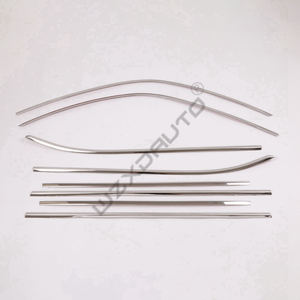 WZXD-moldura <span class=keywords><strong>de</strong></span> acero inoxidable para <span class=keywords><strong>ventana</strong></span> <span class=keywords><strong>de</strong></span> coche, accesorios para Toyota Land Cruiser LC300 2022 - Product Image 5