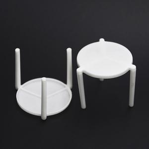 Goede Kwaliteit Nieuwe Design Plastic Pizza Statief Stand Saver Driehoek Met Goede Kwaliteit