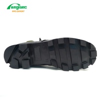 AEGISEC cuir de vachette haute cheville bottes tactiques semelle en caoutchouc désert bottes hommes chaussures antidérapantes sécurité jungle bottes
