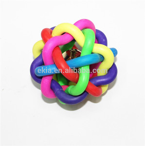 <strong>Dog</strong> Product Ekia Durable <strong>Vinyl</strong> <strong>Ball</strong> Pet <strong>Toys</strong> With Jingle Bell for <strong>Dog</strong> - Product Image 2