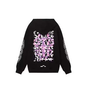 <span class=keywords><strong>Sudadera</strong></span> <span class=keywords><strong>de</strong></span> algodón holgada unisex <span class=keywords><strong>de</strong></span> verano estilo retro americano, tejida a crochet, con diseño Chrome Heart, <span class=keywords><strong>de</strong></span> alta calidad, <span class=keywords><strong>de</strong></span> doble hilo puro. - Product Image 6