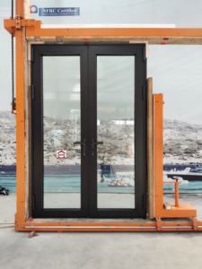 America Commercial <span class=keywords><strong>Porte</strong></span> <span class=keywords><strong>d</strong></span>'<span class=keywords><strong>entrée</strong></span> en aluminium à coupure thermique <span class=keywords><strong>Porte</strong></span> <span class=keywords><strong>d</strong></span>'<span class=keywords><strong>entrée</strong></span> triple vitrage économe en énergie - Product Image 4