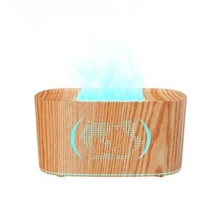 Difusor de Aromas Portátil Multifuncional con Efecto de Llama LED, Purificador de Aire 3 en 1, Humidificador, Iluminación Ambiental para el Hogar y el Automóvil - Product Image 5