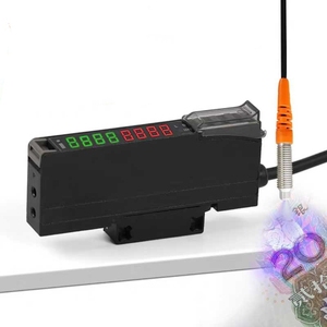 Fiber Optic Amplifier PNP 2m Cabo impermeável <span class=keywords><strong>2</strong></span>-Port Fibra Óptica Sensores em Smart Transportation Systems - Product Image 6