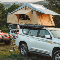 Tente de toit souple extensible pour voiture, lit de toit pour camping en autonomie en extérieur